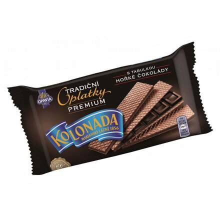 Oblátky Kolonáda Premium - horká čokoláda 92 g